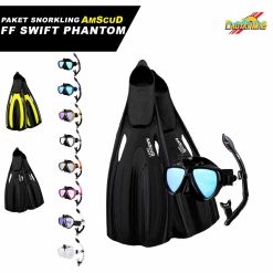 Paket Snorkling AmScuD Full Foot Swift Phantom