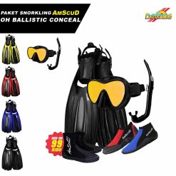 Paket Snorkling AmScuD Open Heel Ballistic Conceal